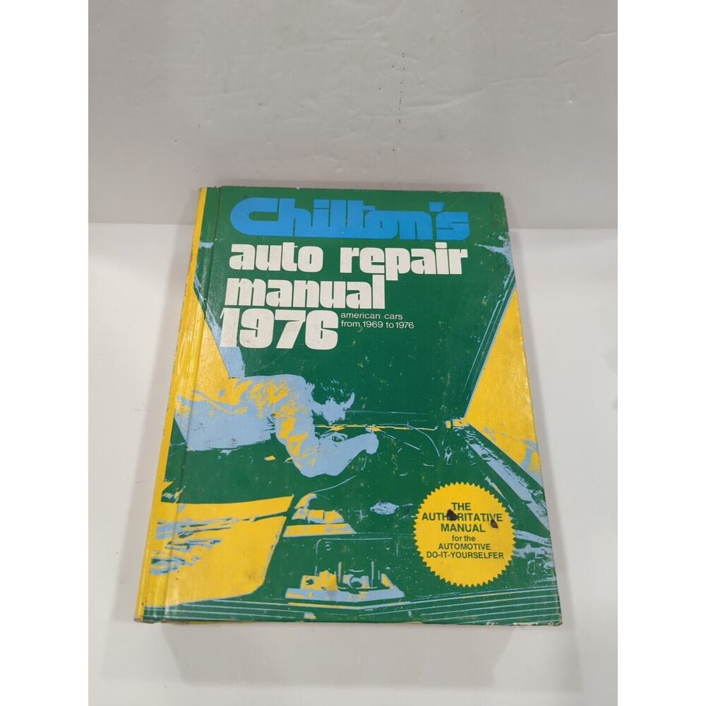 Chilton's Auto Repair Manual 1969-1976 Hard Cover